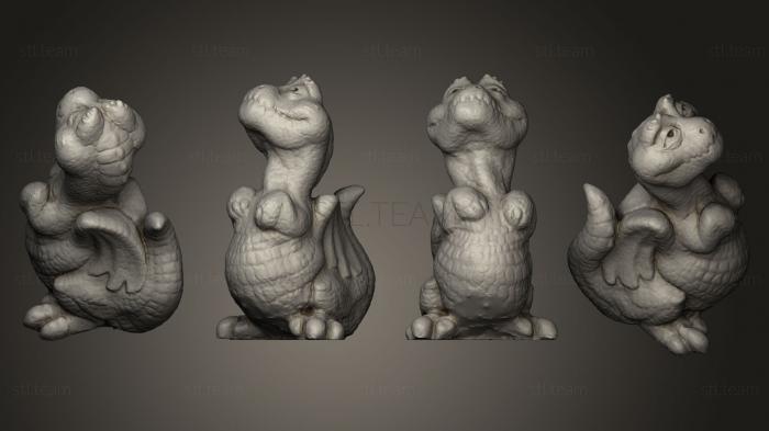 3D model Little Dragon (STL)